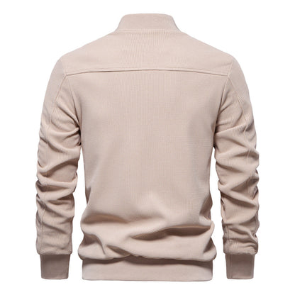 Men's Modern Bomber Jacket Stylish Lightweight Everyday Casual Wear