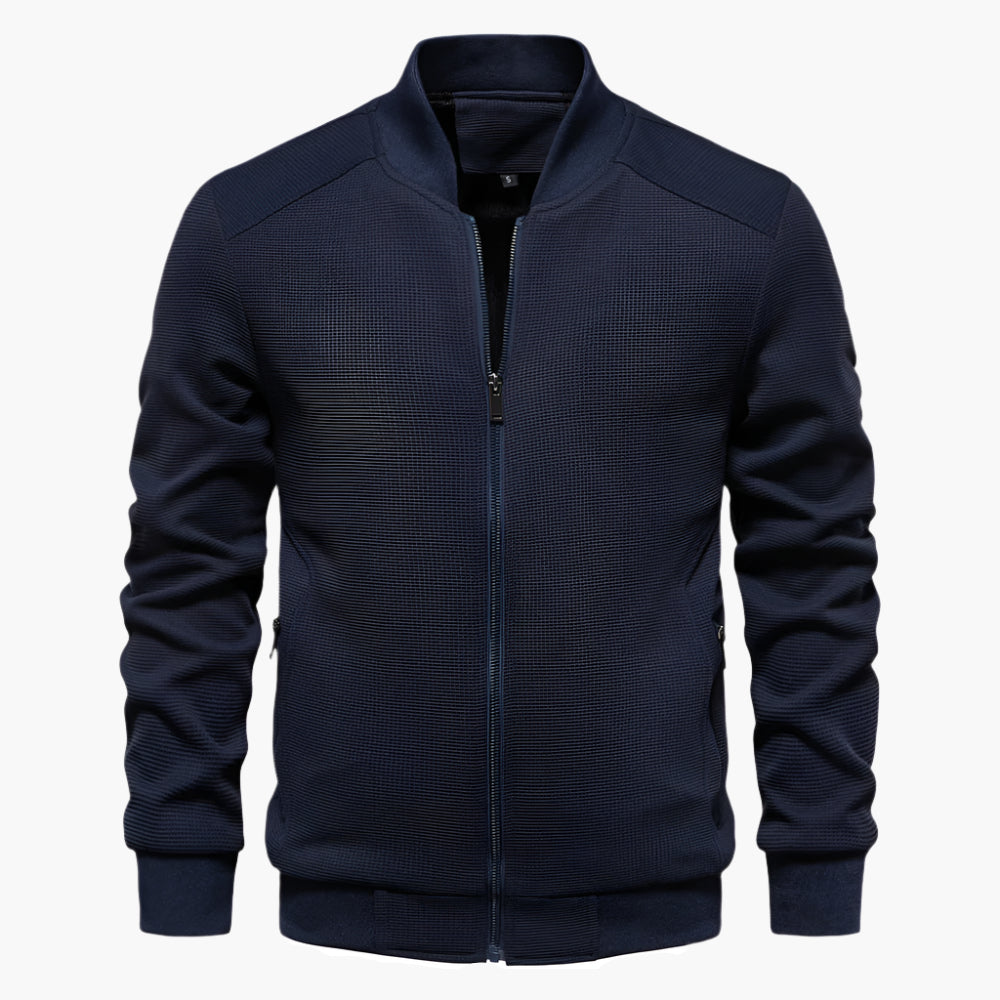 Men's Modern Bomber Jacket Stylish Lightweight Everyday Casual Wear