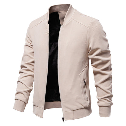 Men's Modern Bomber Jacket Stylish Lightweight Everyday Casual Wear