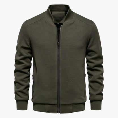 Men's Modern Bomber Jacket Stylish Lightweight Everyday Casual Wear