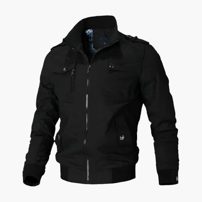 Men's Classic Bomber Jacket – Modern Vintage Style for Everyday and Outdoor Wear