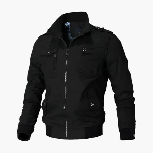 Men's Classic Bomber Jacket – Modern Vintage Style for Everyday and Outdoor Wear