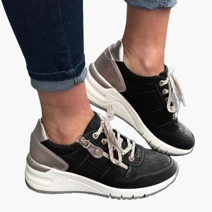 Women's Orthopedic Comfort Sneakers - Supportive Casual Walking Shoes