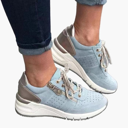 Women's Orthopedic Comfort Sneakers - Supportive Casual Walking Shoes
