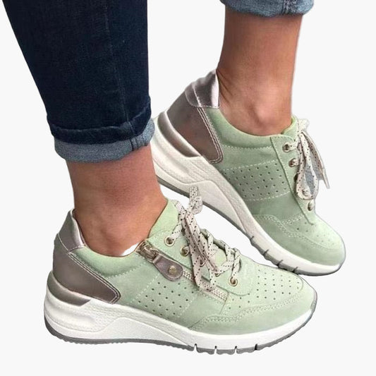 Women's Orthopedic Comfort Sneakers - Supportive Casual Walking Shoes