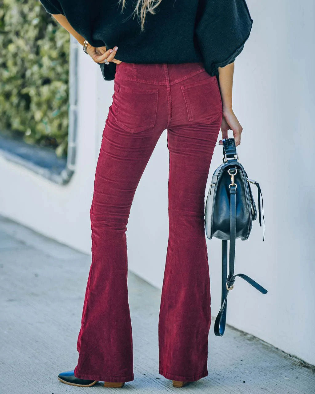 Women's Flare Pants High Waist Trendy Everyday Style