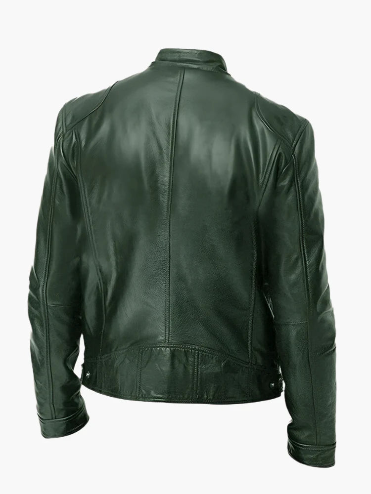 Men's Urban Biker Style Moto Jacket – Classic Casual Outerwear for Everyday Use