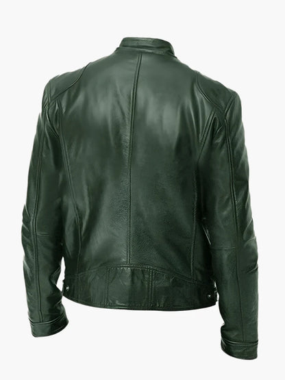 Men's Urban Biker Style Moto Jacket – Classic Casual Outerwear for Everyday Use