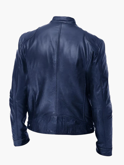 Men's Urban Biker Style Moto Jacket – Classic Casual Outerwear for Everyday Use