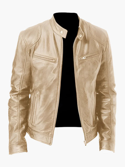 Men's Urban Biker Style Moto Jacket – Classic Casual Outerwear for Everyday Use