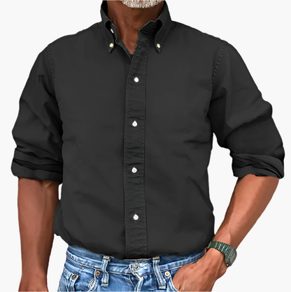 Men's Classic Button-Down Shirt – Timeless Style for Work and Casual Wear