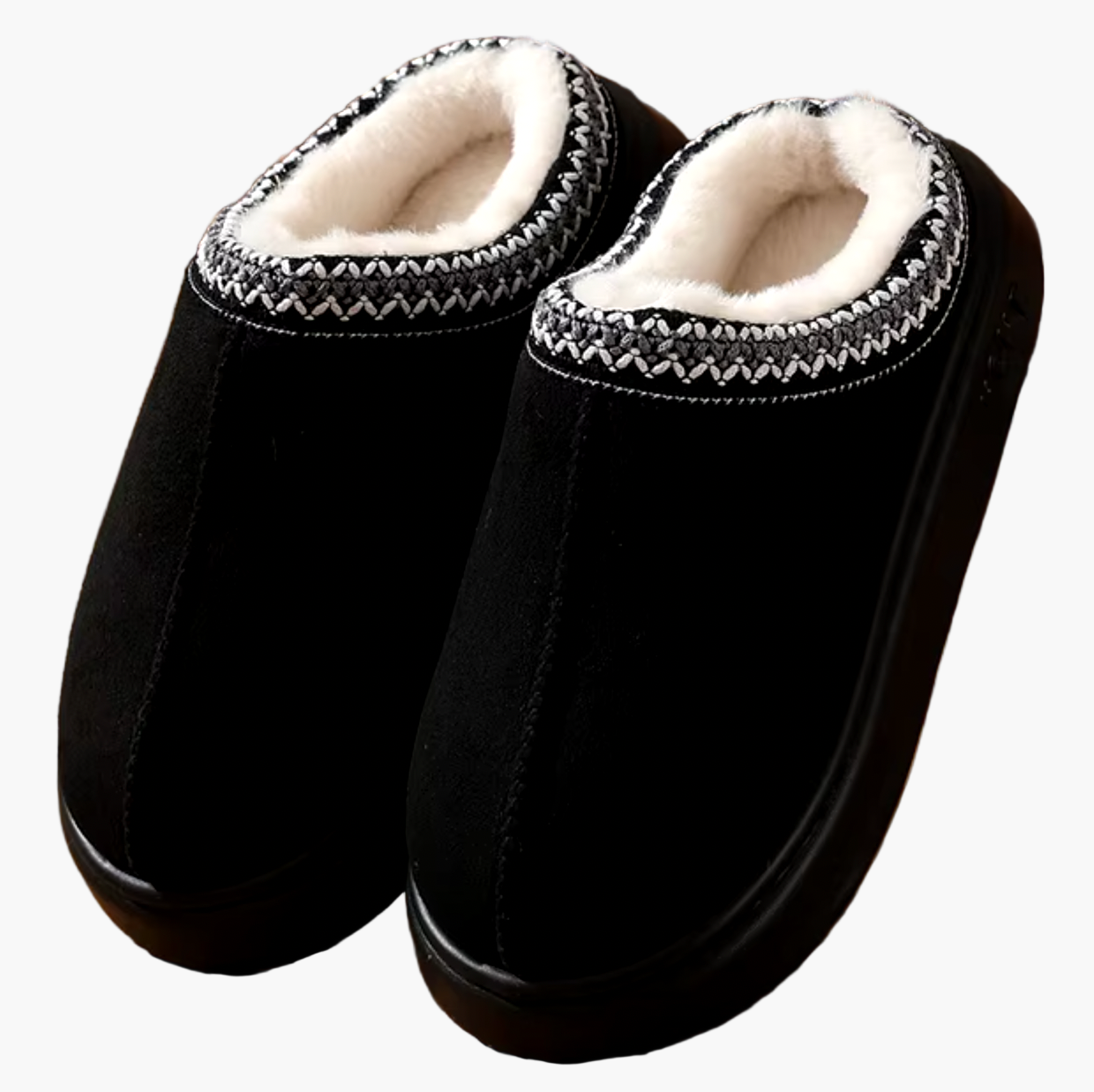 Men's Cozy Slip-On House Slippers Warm Indoor Comfort Shoes