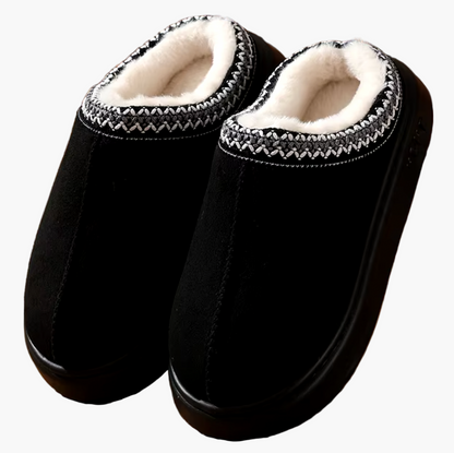 Men's Cozy Slip-On House Slippers Warm Indoor Comfort Shoes