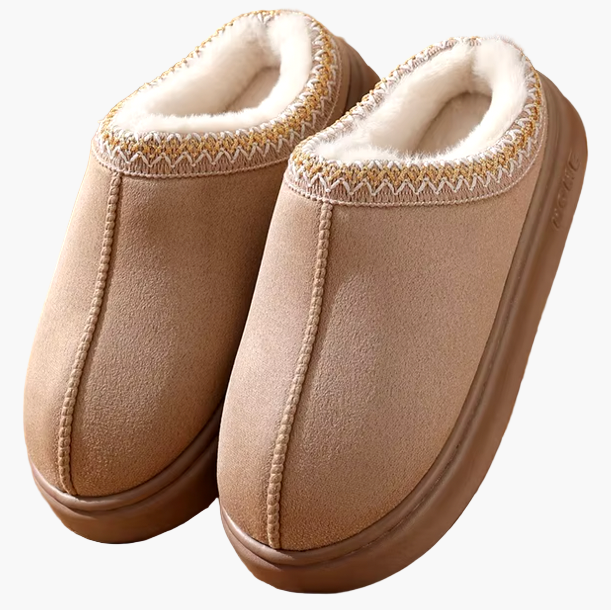 Men's Cozy Slip-On House Slippers Warm Indoor Comfort Shoes