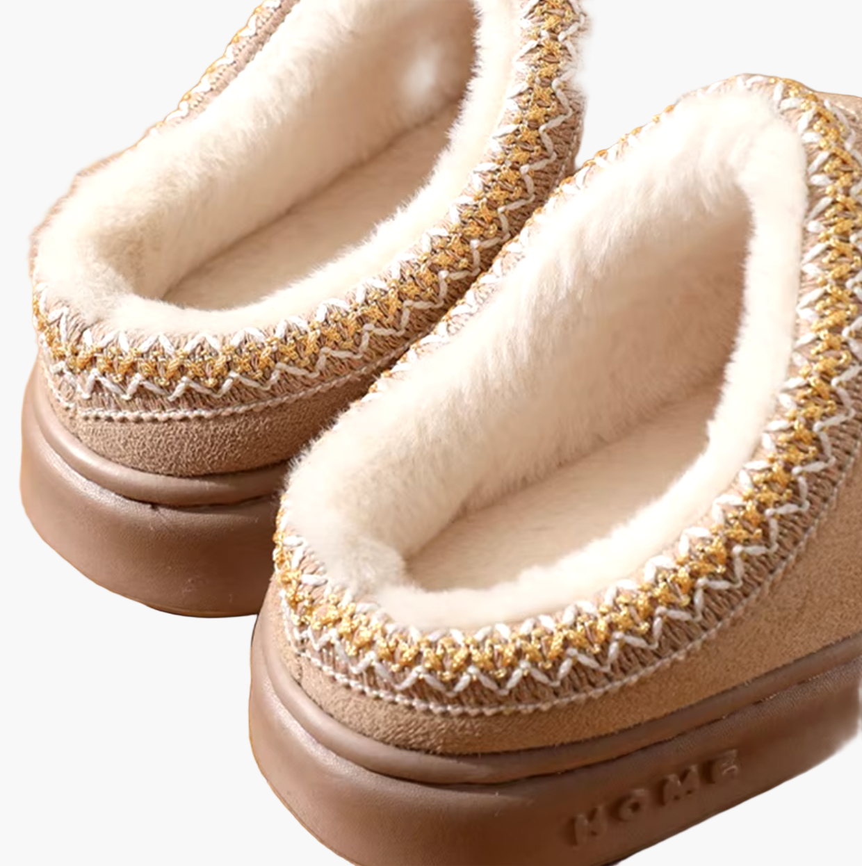 Men's Cozy Slip-On House Slippers Warm Indoor Comfort Shoes