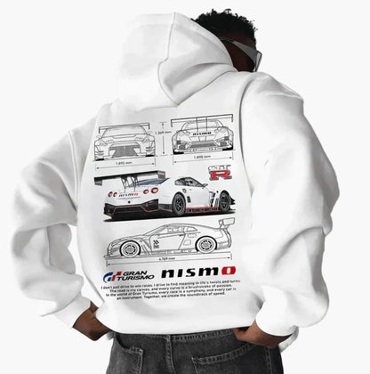 Unisex Racing Hoodie Porsche 911 GT3 RS Car Enthusiast Streetwear