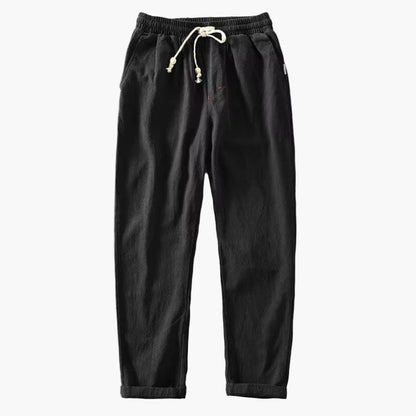Men's Relaxed Fit Japanese Style Jogger Pants for Urban & Casual Wear