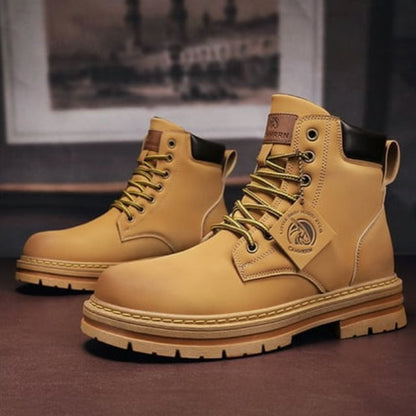 Men's Outdoor Combat Boots – Rugged Lace-Up Work and Adventure Style