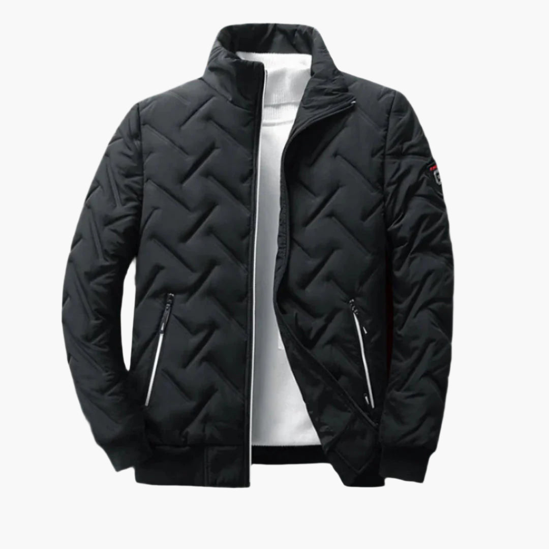 Men's Quilted Puffer Jacket – Stylish Warm Everyday Outerwear