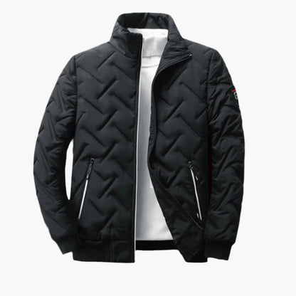 Men's Quilted Puffer Jacket – Stylish Warm Everyday Outerwear
