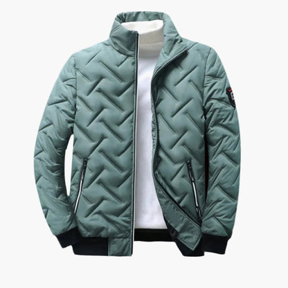 Men's Quilted Puffer Jacket – Stylish Warm Everyday Outerwear