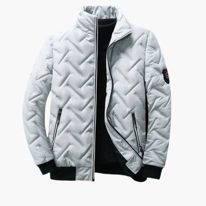Men's Quilted Puffer Jacket – Stylish Warm Everyday Outerwear
