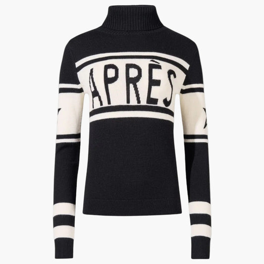 Women's Après-Ski Turtleneck Sweater – Stylish Winter Pullover for Après-Ski and Cozy Moments