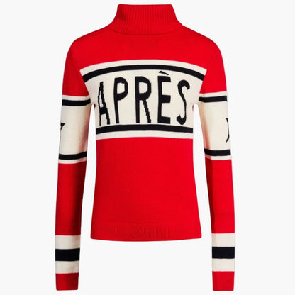 Women's Après-Ski Turtleneck Sweater – Stylish Winter Pullover for Après-Ski and Cozy Moments