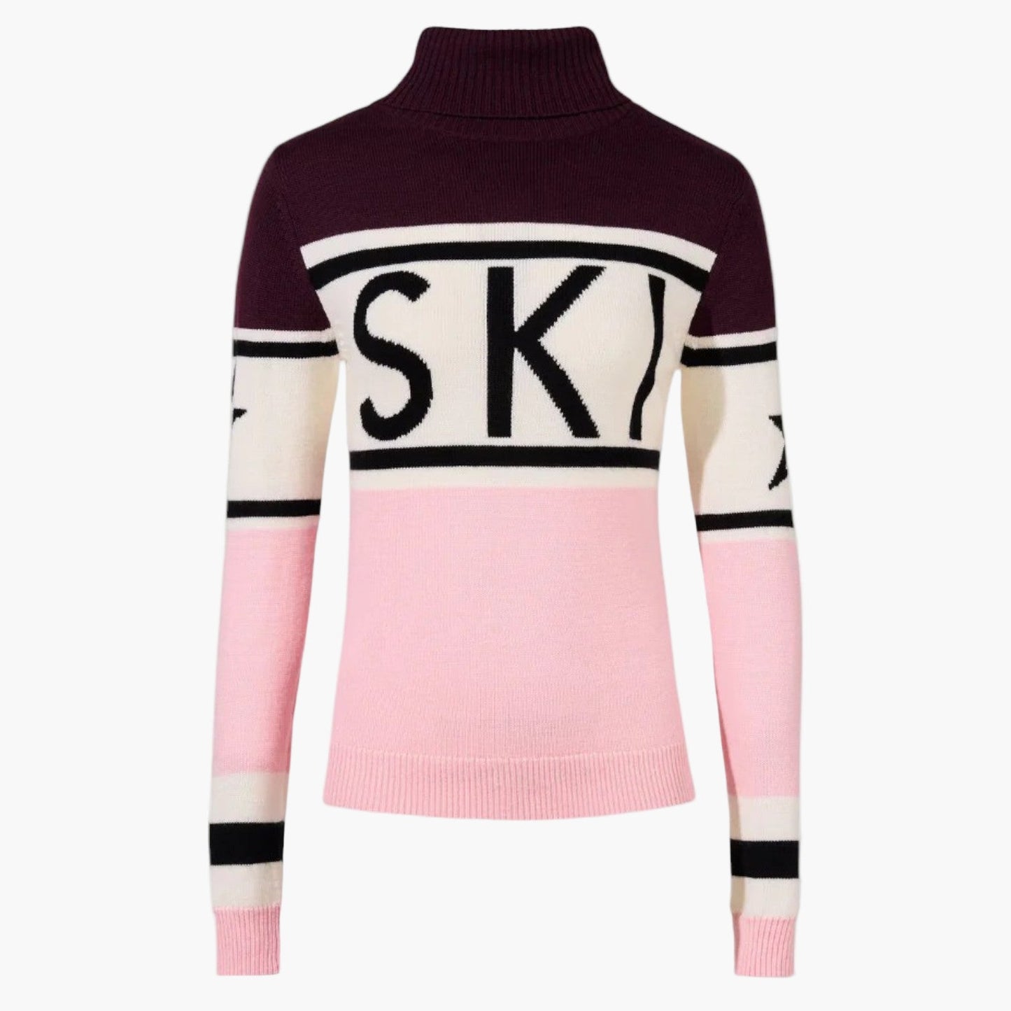 Women's Ski Turtleneck Sweater – Winter Alpine Style, Sporty Statement, Après-Ski Essential