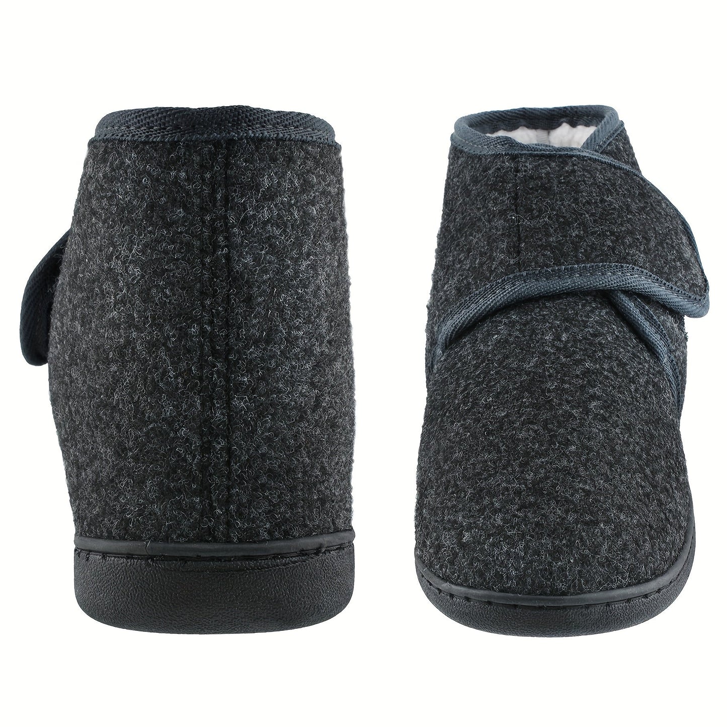 Men's Vintage Style House Slippers with Adjustable Strap for Comfort and Everyday Relaxation