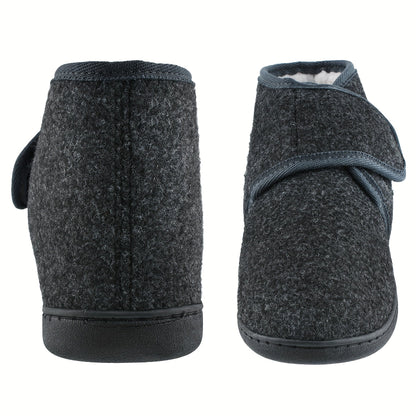 Men's Vintage Style House Slippers with Adjustable Strap for Comfort and Everyday Relaxation