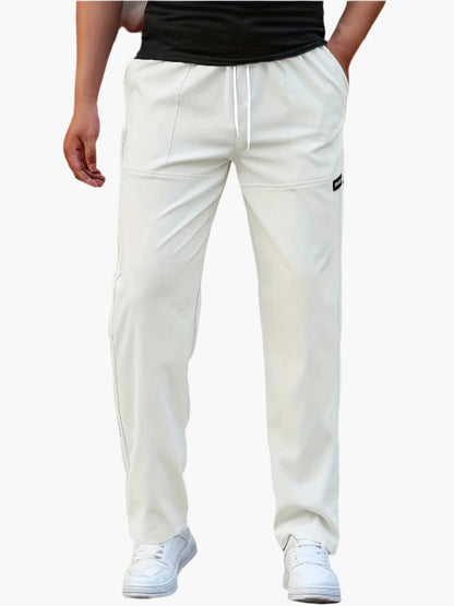 Men's Straight Leg Jogger Pants Athletic Fit with Drawstring Waist – Versatile Everyday & Sportswear