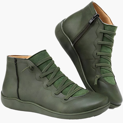 Women's Orthopedic Casual Walking Ankle Boots – Fashionable Supportive Everyday Shoes