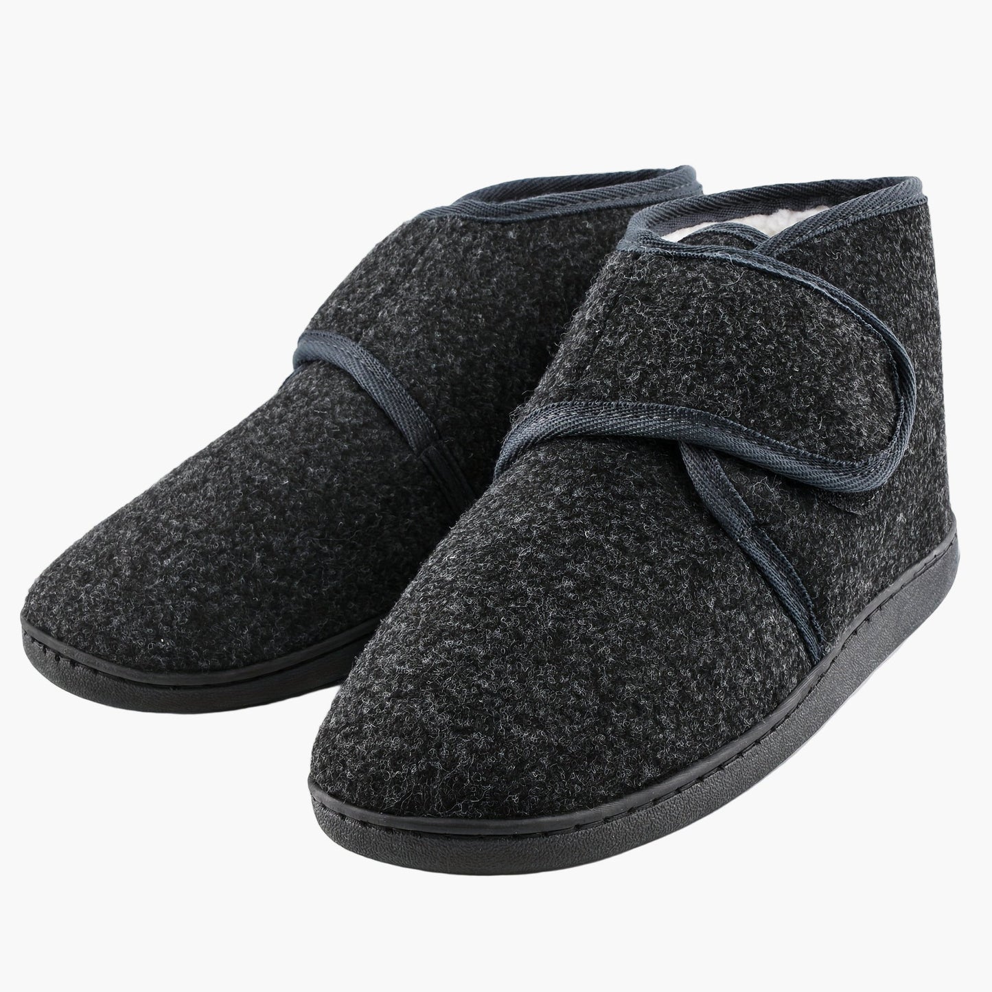 Men's Vintage Style House Slippers with Adjustable Strap for Comfort and Everyday Relaxation