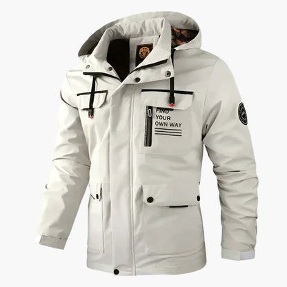 Men's Urban Winter Parka Jacket – Windproof & Waterproof Outdoor Style