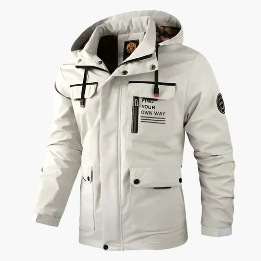 Men's Urban Winter Parka Jacket – Windproof & Waterproof Outdoor Style