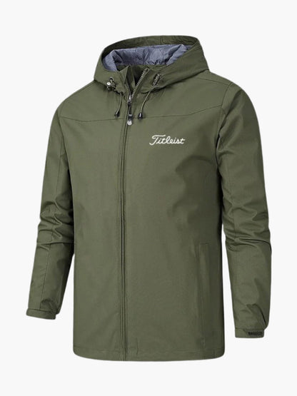 Men's Golf Rain Jacket – Waterproof Windbreaker for Sport and Outdoor