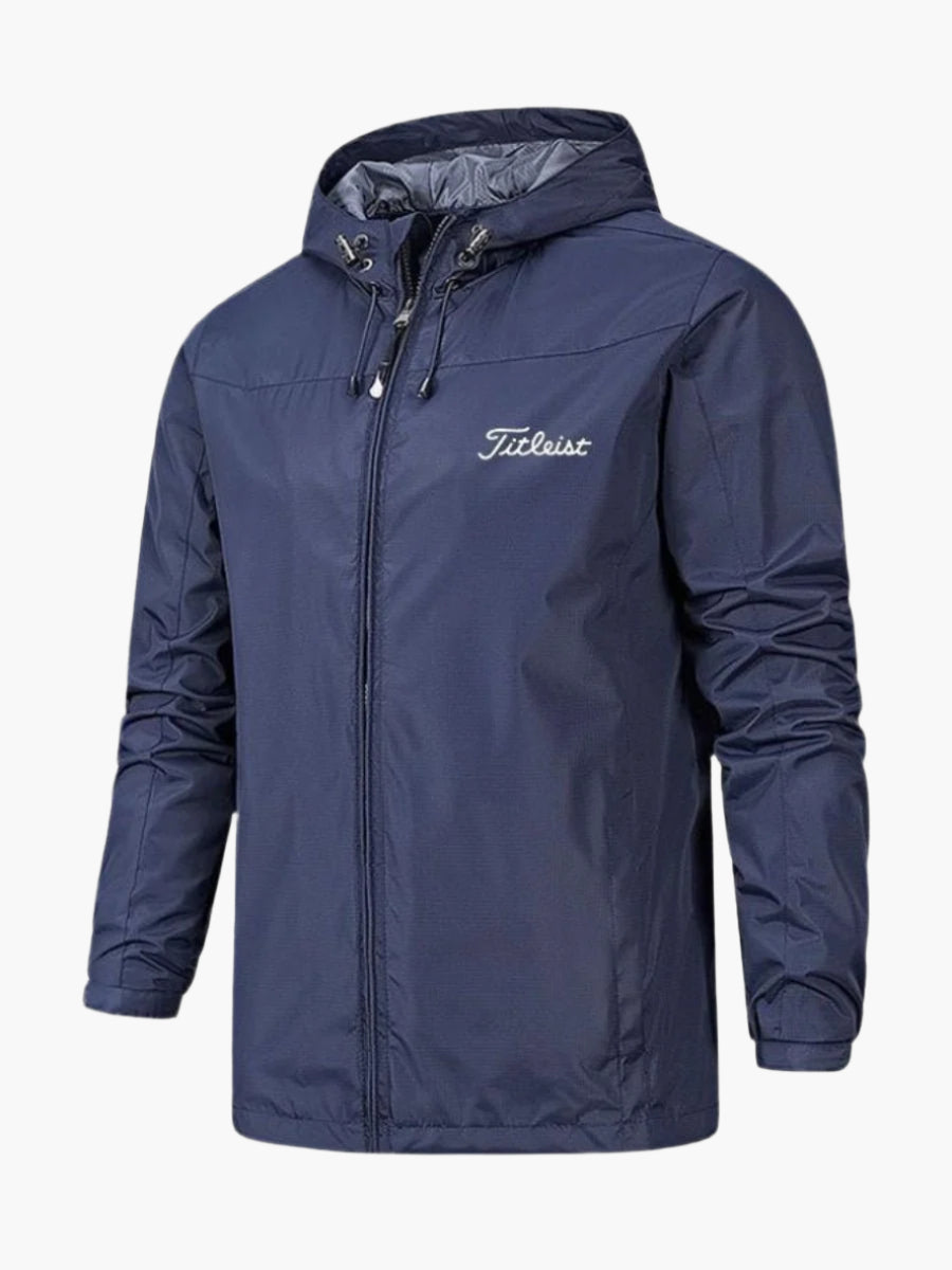 Men's Golf Rain Jacket – Waterproof Windbreaker for Sport and Outdoor