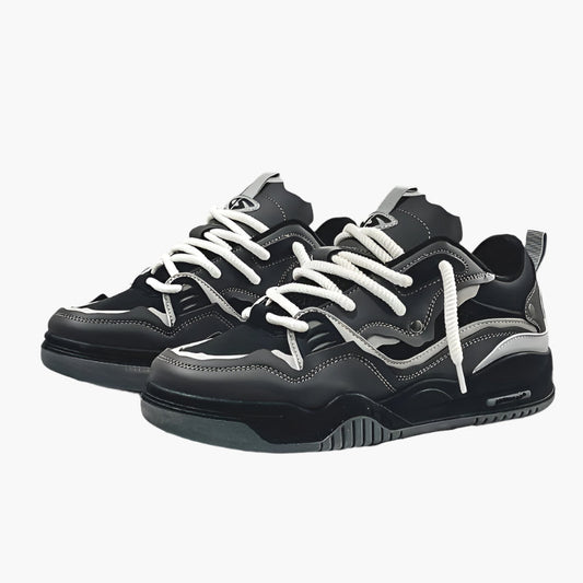 Men's Streetwear Casual Sneakers with Bold Design and Comfort for Everyday and Sport