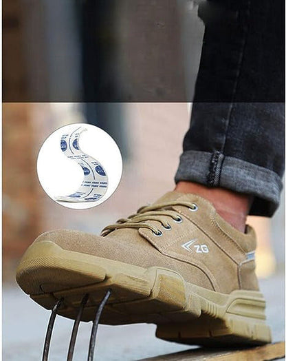 Men's Orthopedic Safety Sneakers – All-Terrain Work & Everyday Comfort Shoes