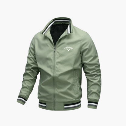 Men's Golf Windbreaker Jacket – Sporty Lightweight Windproof Casual Outerwear