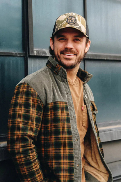 Men's Outdoor Plaid Shirt Jacket – Classic Check Style, Warm Lined, Versatile Casual Wear