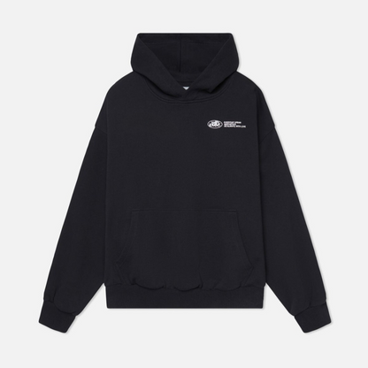 Women's Oversized Hoodie with Hood and Back 'withlove' Print – Urban Streetwear Style