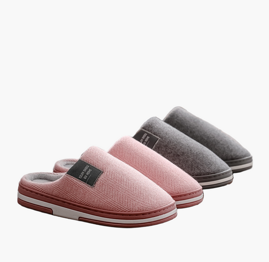 Men's Cozy Indoor Slippers for Home and Office – Slip-On House Shoes with Plush Lining and Non-Slip Sole