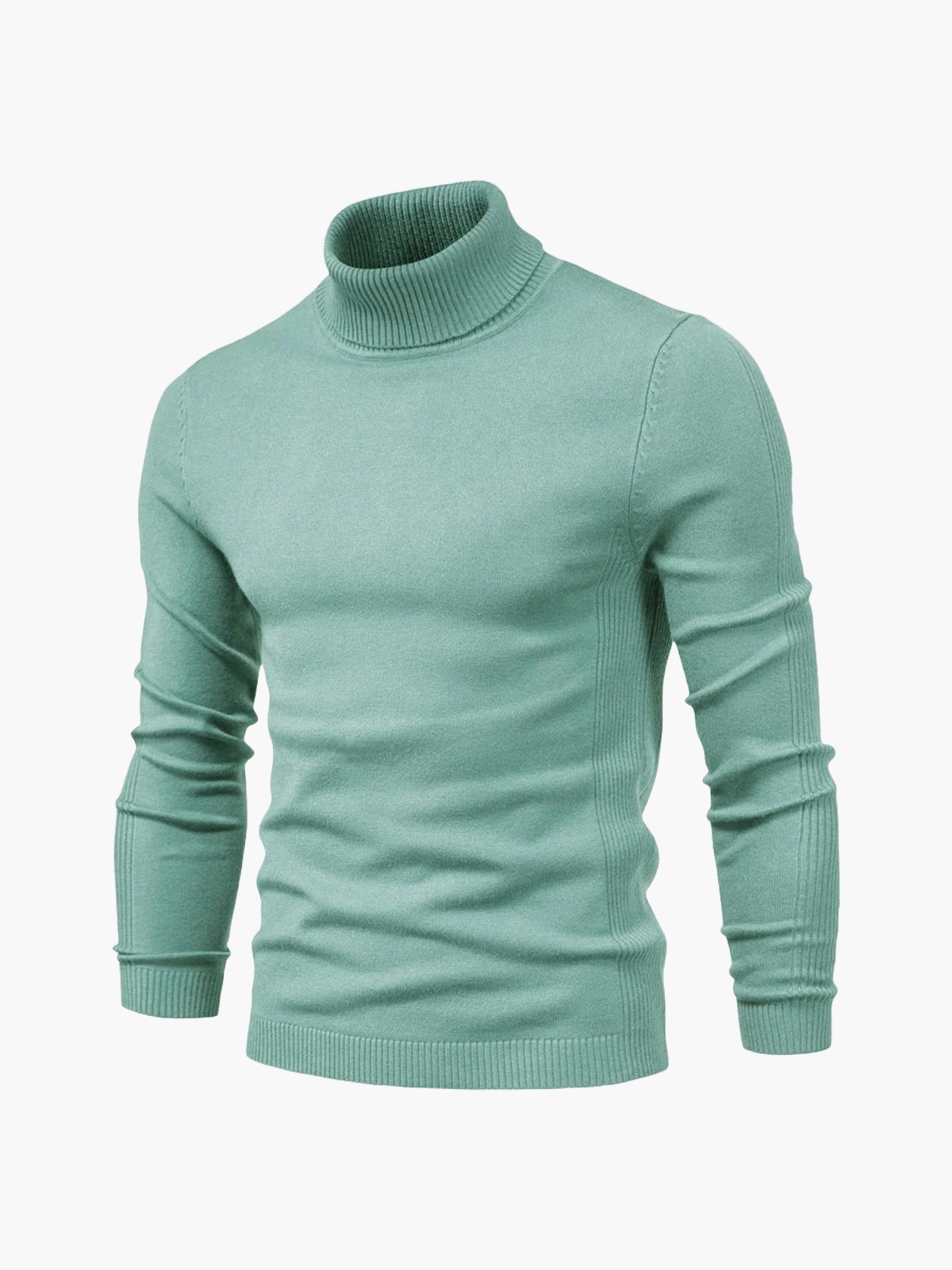 Men's Classic Turtleneck Pullover – Modern Elegant Style for Business and Casual