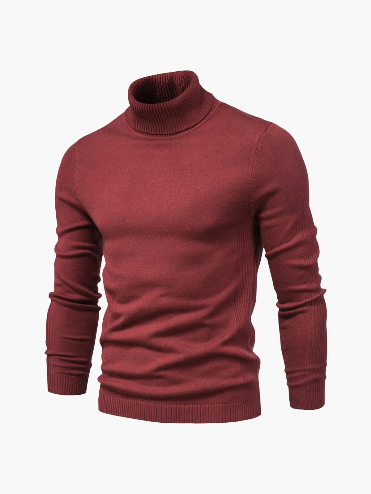 Men's Classic Turtleneck Pullover – Modern Elegant Style for Business and Casual