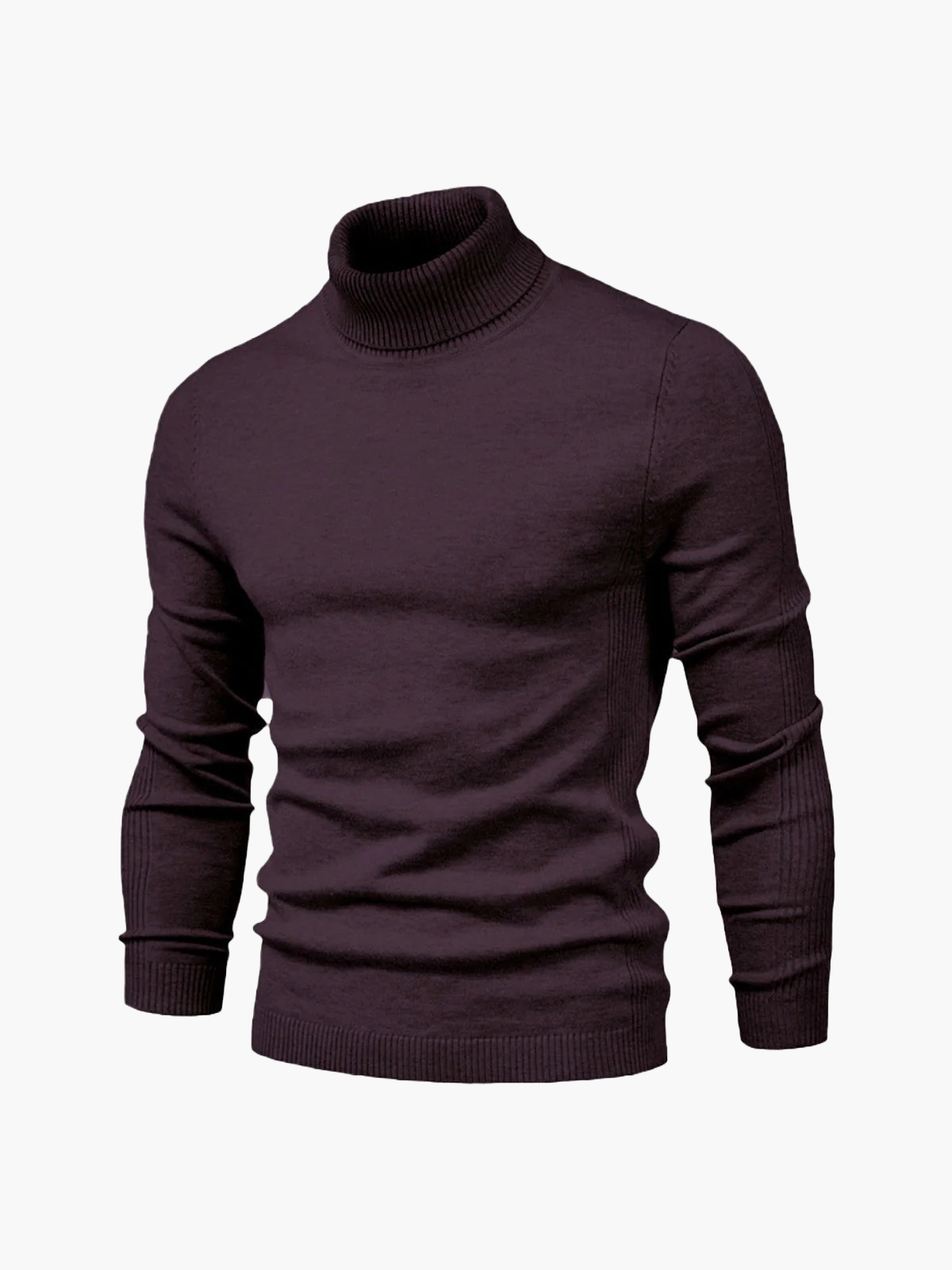 Men's Classic Turtleneck Pullover – Modern Elegant Style for Business and Casual