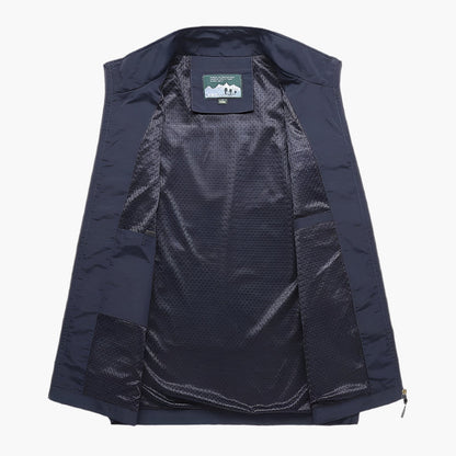 Men's Outdoor Utility Vest – Modern Sleeveless Casual for Hiking, Travel & Everyday