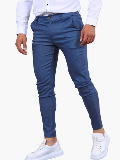 Men's Skinny Fit Chino Pants – Modern Smart Casual Trousers