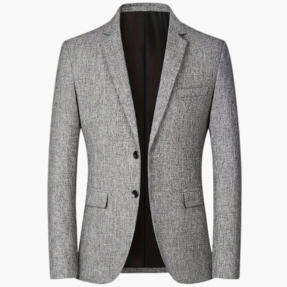 Men's Classic Business Blazer Old Money Style Tailored Fit Suit Jacket